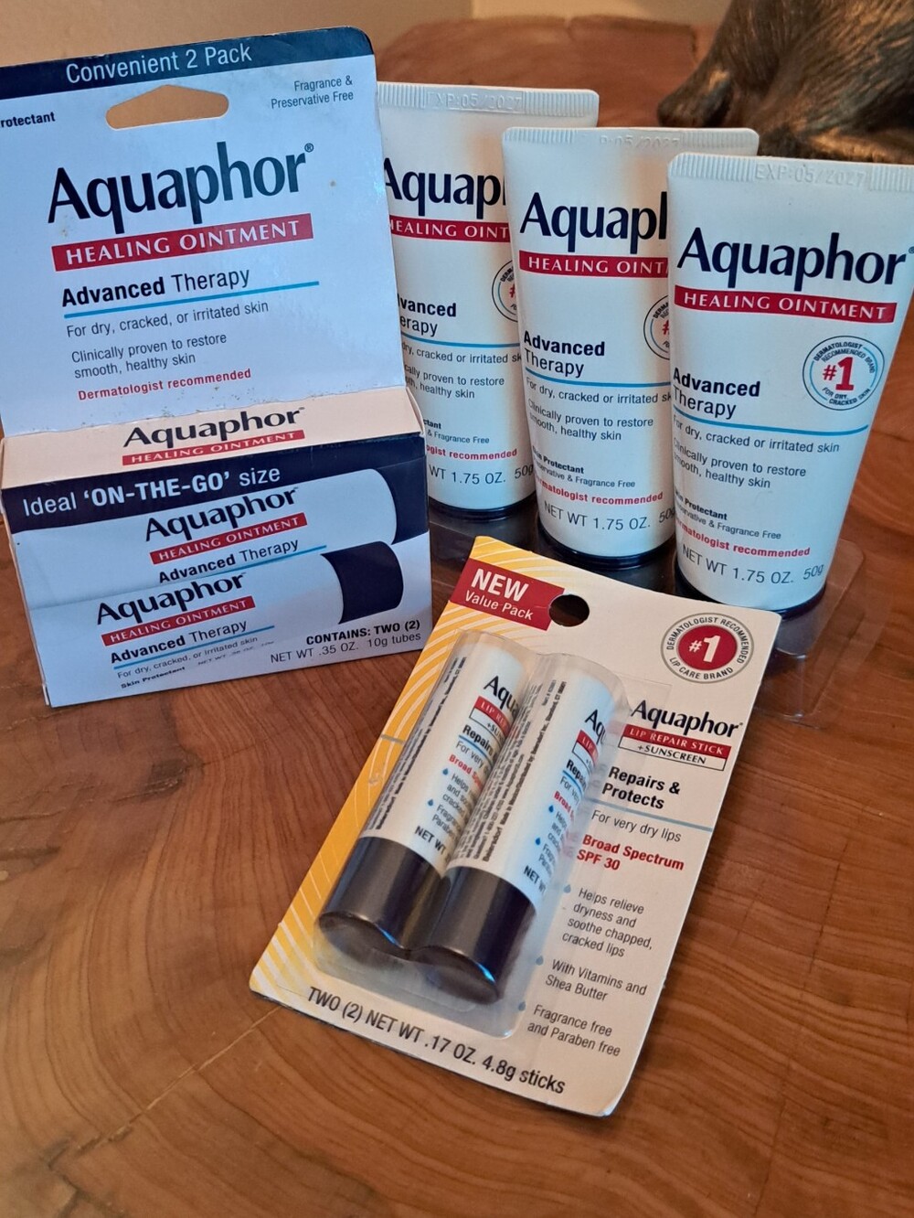 Aquaphor Bundle 💥Advanced Therapy Healing Ointment & Lip Bundle